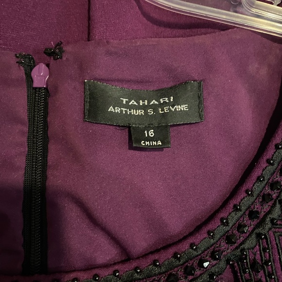 Tahari purple dress. - Picture 4 of 4
